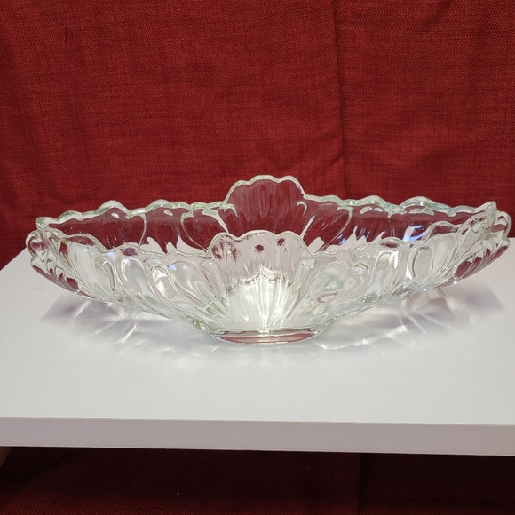 Vintage Jeannette Clear Gondola Glass Container - Picture 8 of 8